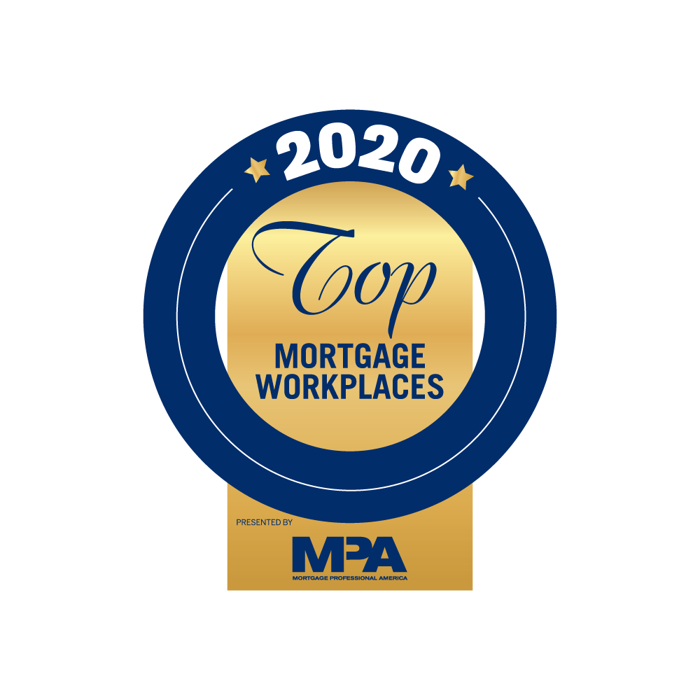 MPA Top Mortgage Workplaces 2020 Award